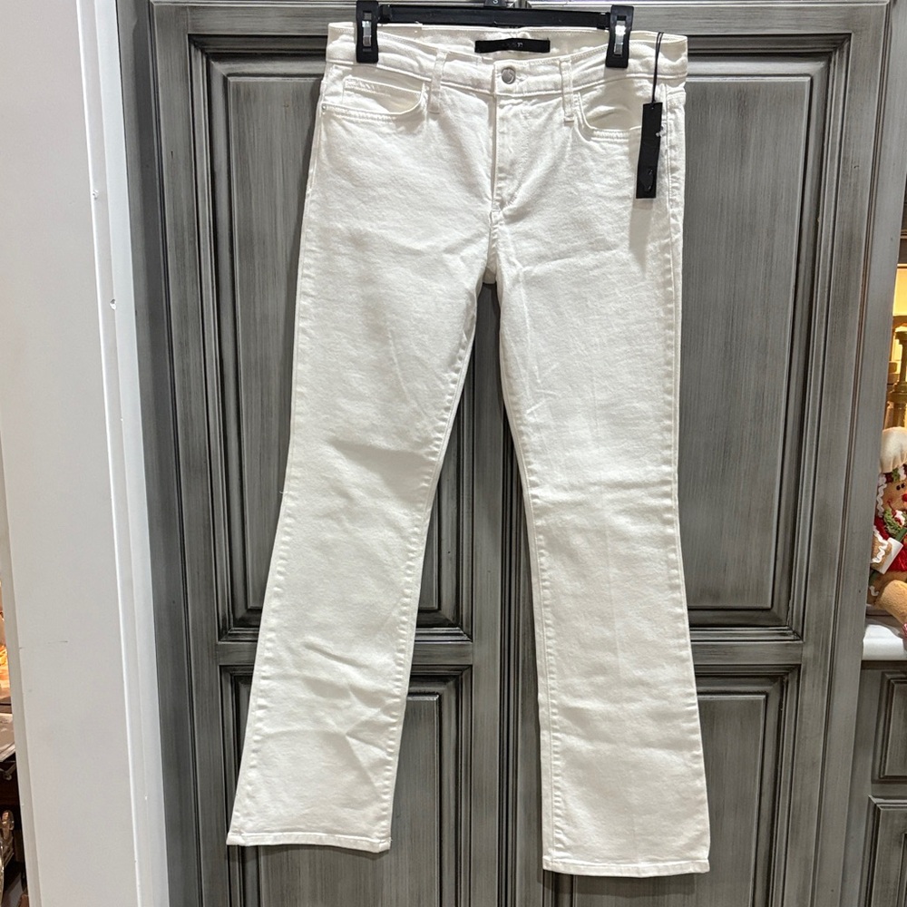 Joe's Jeans Cream Flare & Wide Leg